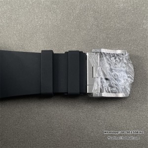 Royal Oak Offshore 26420 SS Ceramic Bezel APSF 1:1 Best Edition Black/Silver Dial on Black Rubber Strap SA4401 Super Clone - Image 6