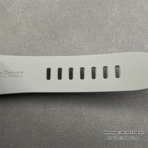 Royal Oak Offshore 26420 SS Ceramic Bezel APSF 1:1 Best Edition Smoked Dial on Gray Rubber Strap SA4401 Super Clone - Image 7