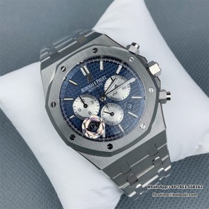 Royal Oak Chrono 26331 SS APSF 1:1 Best Edition Blue/White Dial on SS Bracelet A2385 - Image 8