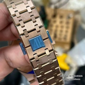 Royal Oak Chrono 26315 RG APSF 1:1 Best Edition Blue Dial on RG Bracelet A2385 - Image 3