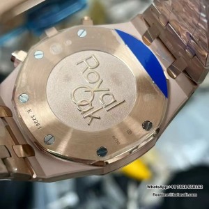 Royal Oak Chrono 26315 RG APSF 1:1 Best Edition Blue Dial on RG Bracelet A2385 - Image 4