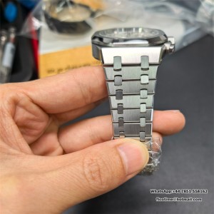 Royal Oak Chrono 26240 SS V2 APSF 1:1 Best Edition Silver Dial on SS Bracelet SA4401 Super Clone (Free Sprung) - Image 6