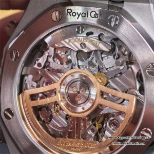 Royal Oak Chrono 26240 SS V2 APSF 1:1 Best Edition Silver Dial on SS Bracelet SA4401 Super Clone (Free Sprung) - Image 7