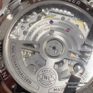 Portugieser Chrono IW371605 APSF 1:1 Best Edtion White/Blue Dial on Blue Leather Strap DD69355 Super Clone - Image 5