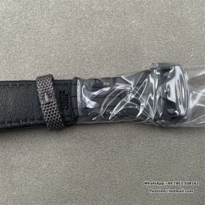 Speedmaster SMF 1:1 Best Edition Black Dial On Black Nylon Strap A3861 - Image 5
