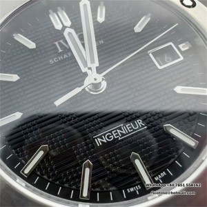 Ingenieur IW328901 SS GHF 1:1 Best Edition Black Dial On SS Bracelet Miyota 9015 - Image 3