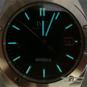 Ingenieur IW328901 SS GHF 1:1 Best Edition Black Dial On SS Bracelet Miyota 9015 - Image 9