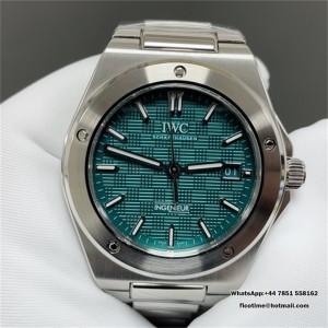 GHF IWC Ingenieur Lake Blue Dial SS Bracelet MY9015 - Image 5
