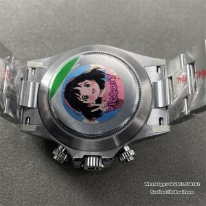 Daytona 116520 904L SS VF 1:1 Best Edition White Dial On 904L SS Bracelet DD4130 - Image 8