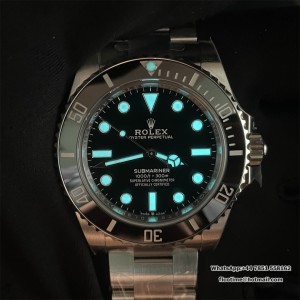 Submariner 124060LN No Date 41mm Black Dial VF DD3230 - Image 9