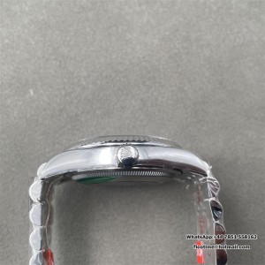 DateJust 36 126234 904L SS VF 1:1 Best Edition Gray Dial Green Roman on Jubilee Bracelet DD3235 - Image 3