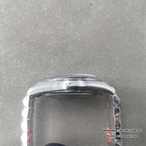 DateJust 36 126234 904L SS VF 1:1 Best Edition Gray Dial Green Roman on Jubilee Bracelet DD3235 - Image 4