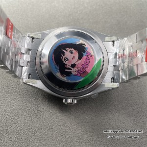 DateJust 36 126234 904L SS VF 1:1 Best Edition Gray Dial Green Roman on Jubilee Bracelet DD3235 - Image 9