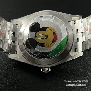 DateJust 41mm 126334 904L SS Clean Plus 1:1 Best Edition Green Dial Stick Marker On Jubilee Bracelet DD3235 - Image 7