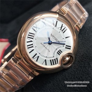 Ballon Bleu 33mm YG 3KF 1:1 Best Edition White Dial on YG Bracelet A076 - Image 9