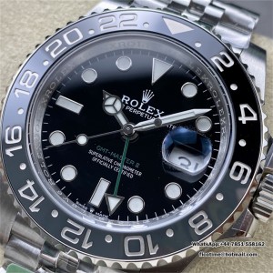 GMT-Master II 126710 GRNR Black/Gray Ceramic ARF 1:1 Best Edition Black Dial On Jubilee Bracelet DD3285 CHS - Image 9