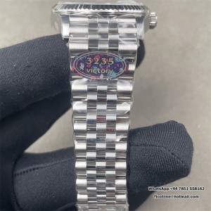DateJust 36mm 126234 904L SS VF 1:1 Best Edition Blue Dial Stick Markers On Jubilee Bracelet DD3235 - Image 5