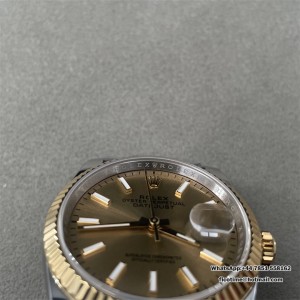 DateJust 36 126331 904L SS/YG ARF 1:1 Best Edition YG Stick Dial on Jubilee Bracelet DD3235 - Image 2