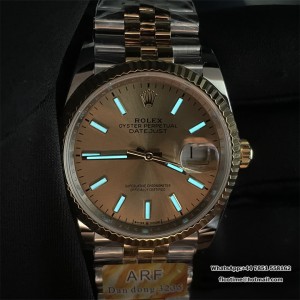 DateJust 36 126331 904L SS/YG ARF 1:1 Best Edition YG Stick Dial on Jubilee Bracelet DD3235 - Image 9