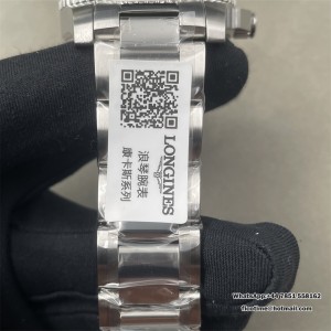 HydroConquest Mens 41mm SS/SS Black AF A2892 - Image 5