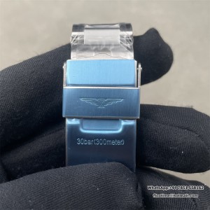 HydroConquest Mens 41mm SS/SS Black AF A2892 - Image 6