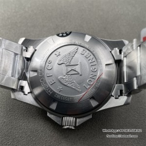 HydroConquest Mens 41mm SS/SS Black AF A2892 - Image 8