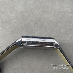 jaeger lecoultre reverso tribute MGF small seconds ss white dial manual wind - Image 9