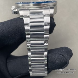 HydroConquest Chrono Mens SS/SS AF Wht/Blu A7750 - Image 4