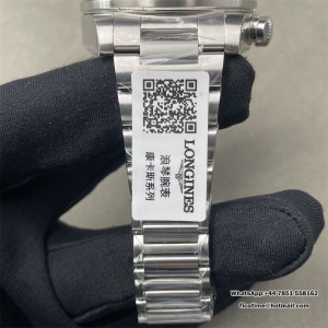 HydroConquest Chrono Mens SS/SS AF Wht/Blu A7750 - Image 5