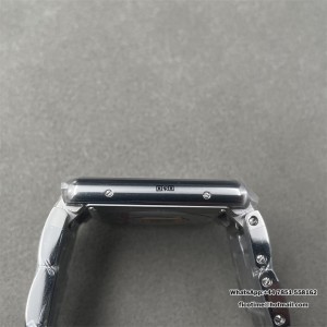 Tank must 33.7x25.5 SS K11F 1:1 Best Edition White Dial on SS Bracelet Ronda Quartz - Image 2