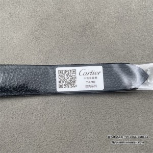 Cartier Tank Solo 24.4 SS/LE Wht AF A1847 Mod - Image 3