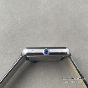 Cartier Tank Solo 24.4 SS/LE Wht AF A1847 Mod - Image 7