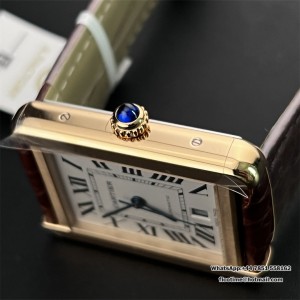 Cartier Tank Solo 4324 RG/LE Wht AF A1847 Mod - Image 2