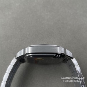 AF Santos De Cartier Medium MY9015 35mm White Dial SS Bracelet - Image 3