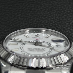 Sky-Dweller 336234 Gain Weight YG ZF 1:1 Best Edition White Dial on Oysterflex Rubber Strap Asian 2824 - Image 9