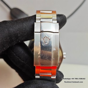 Milgauss 116400 GV Real Green Sapphire 904L SS VSF 1:1 Best Edition Black Dial on 904L SS Bracelet SA3131 - Image 8