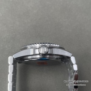 Planet Ocean 600M 42mm SS/SS VSF 1:1 Best Edition Blue Ceramic Black Dial on SS Super Clone - Image 3