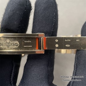 DayDate 36  QF Gold Dial Sticker Marker  on President Bracelet A2836 V2 (Gain Weight) - Image 7
