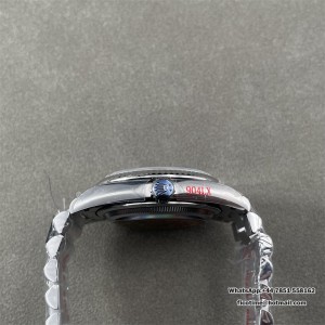 DayDate 36  QF Black Dial Sticker Marker  on President Bracelet A2836 V2 (Gain Weight) - Image 4
