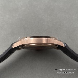 Aquanaut 5167 RG DDF 1:1 Best Edition Brown Dial on Brown Rubber Strap DD324 Super Clone (Gain Weight) - Image 7