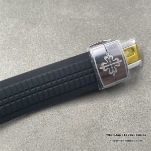 Aquanaut 5167 SS DDF 1:1 Best Edition Black Dial On Black Strap Super Clone DD324 - Image 4