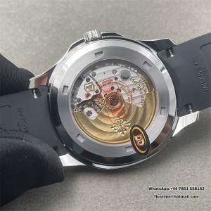 Aquanaut 5167 SS DDF 1:1 Best Edition Black Dial On Black Strap Super Clone DD324 - Image 6