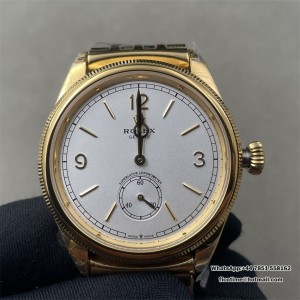 8+F Perpetual 1908 YG White Dial A7140 - Image 1