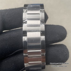 Ballon Bleu 36mm SS AF 1:1 Best Edition White Textured Dial on SS Bracelet - Image 6