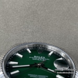 DateJust 41 126334 904L SS VSF 1:1 Best Edition Green Ombre Dial on Jubilee Bracelet DD3235 (Free Sprung) - Image 2