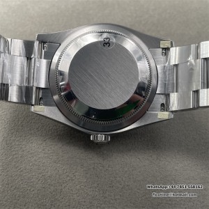 Oyster Perpetual 36mm 126000 904L VSF 1:1 Best Edition Silver Dial on SS Bracelet VS3230 - Image 8