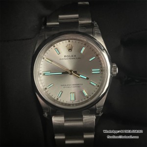 Oyster Perpetual 36mm 126000 904L VSF 1:1 Best Edition Silver Dial on SS Bracelet VS3230 - Image 9