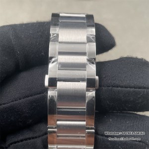 Ballon Bleu 40mm SS AF 1:1 Best Edition White Textured Dial On SS Bracelet Super Clone A2824 - Image 5