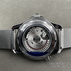 Seamaster 300M Diver 42mm SS VSF Best Edition Gray Dial On SS Mesh Bracelet Super Clone 8806 - Image 6