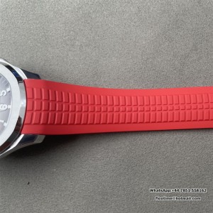 Aquanaut 5167 Singapore SS DDF 1:1 Best Edition Gray Dial on Red Rubber Strap DD324 Super Clone - Image 3